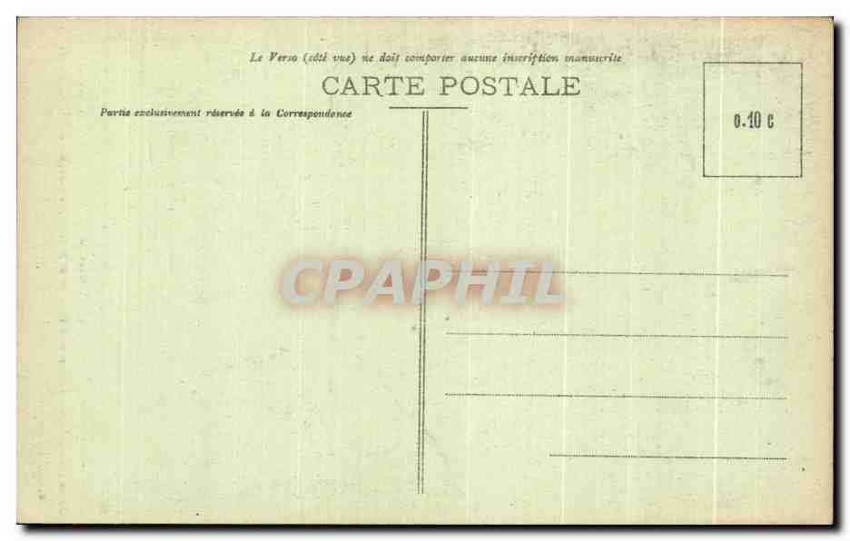 CPA Chapelle Saint Louis Vitrail d apres Flandrin  — Rückseite