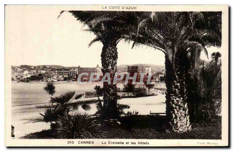 CPA Cannes La Croisette et les Hotels