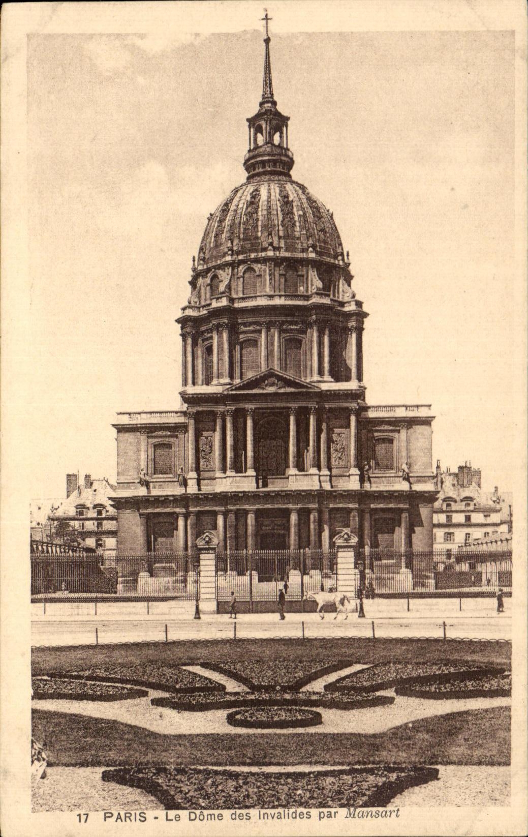 CPA Paris Le Dome des invalides par Mansart