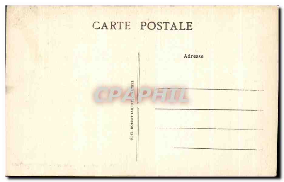 CPA Chartres Cathedrale Contreforts Nord — Verso