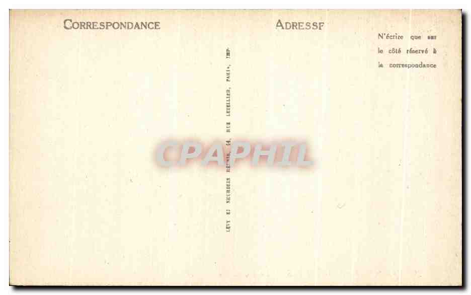 Cathédrale de CHARTRES — Le Baptistère — ND — Verso
