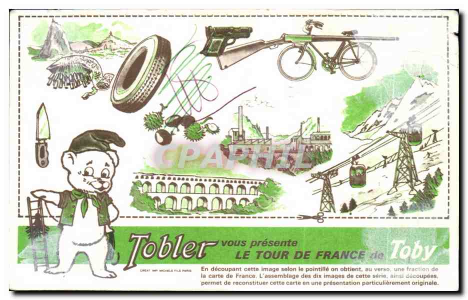 IMage obler vous presente Le Tour De France de Toby — Verso