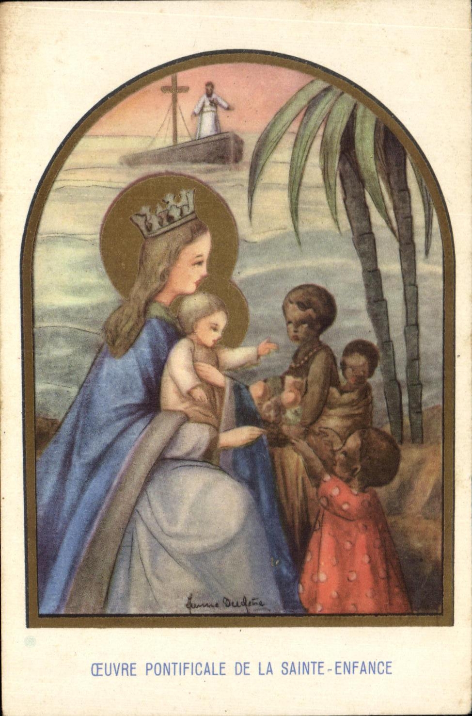 CPA Oeuvre Pontificale De La Sainte Enfance 