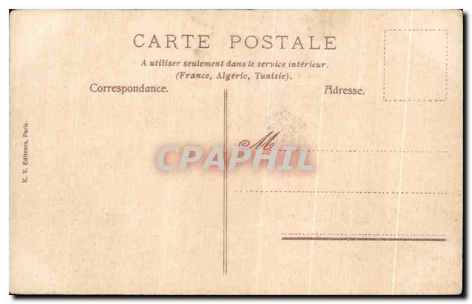 CPA Peintures et tableaux — Verso