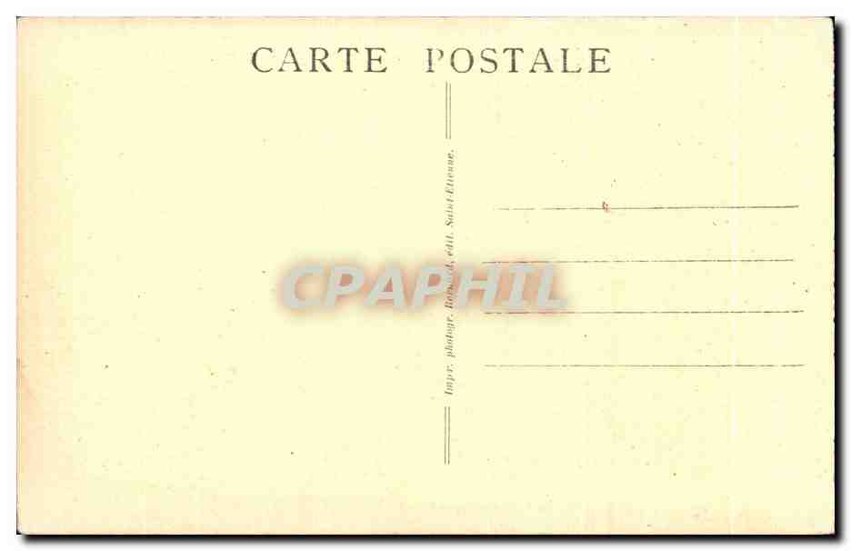 CPA Notre Dame Neiges Monastere et ferme des Trappistes — Rückseite
