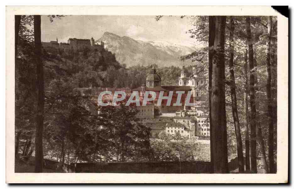 CPA Salzburg vom Kapuzinerberg
