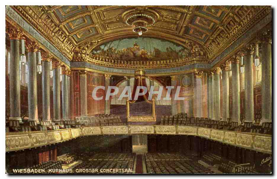 CPA Wiesbaden Kurhaus Grosser Concertsaal
