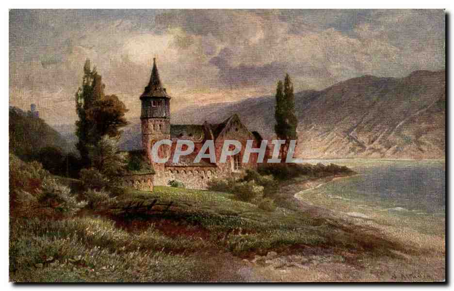 CPA Die Klemenskapelle Trechtingshausen am Rhein