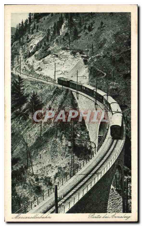 CPA Mariazeilerbahn Partie bei Annaberg Train 