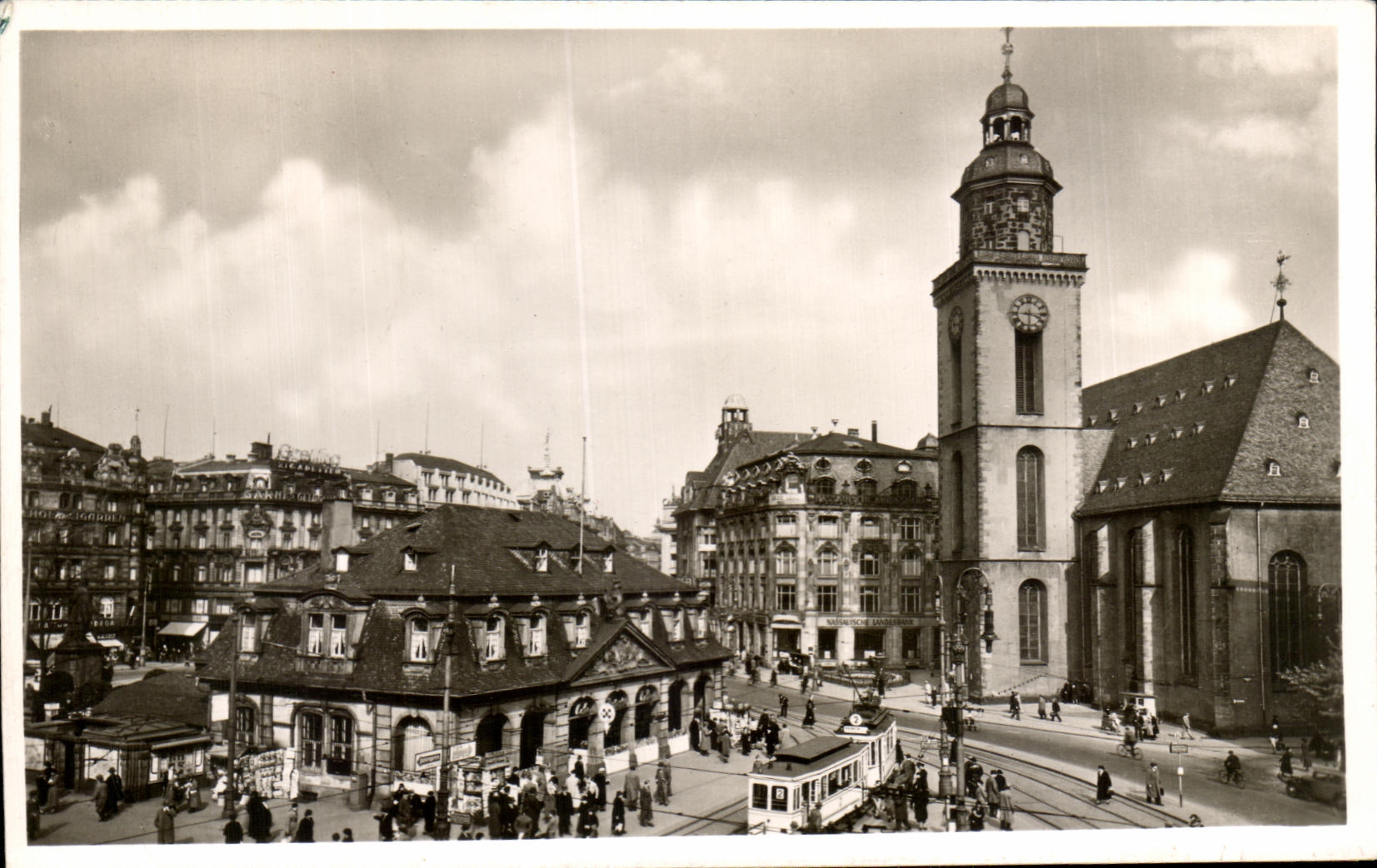 Frankfurt a.M. - Hôtel de Ville et église de la Vieille Ville — Bildverlag Nägele, n° 4503