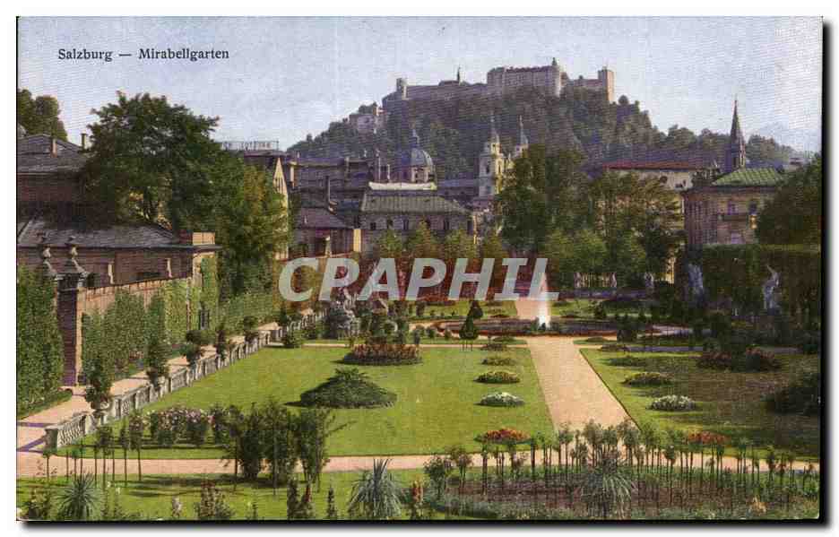 CPA Salzburg Mirabellgarten