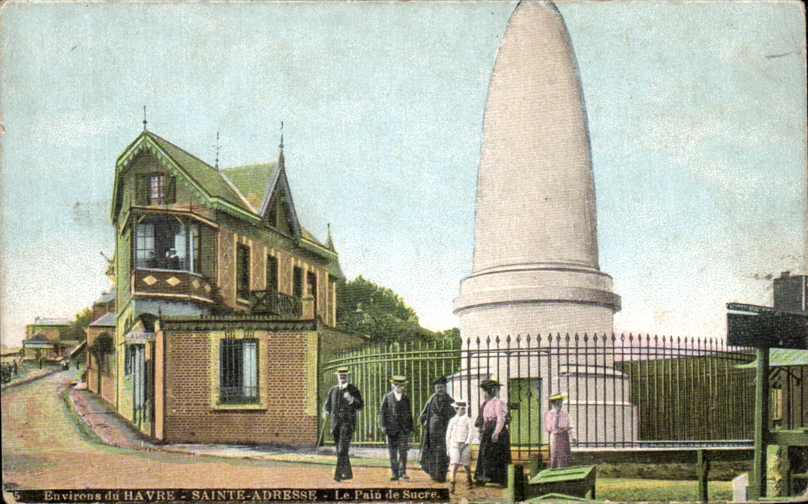 CPA Environs du Havre Sainte Adresse Le Pain de Sucre