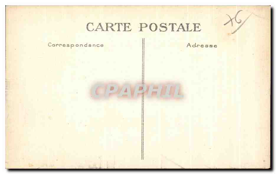 CPA Le Havre La Heve La Falaise et la plage — Verso