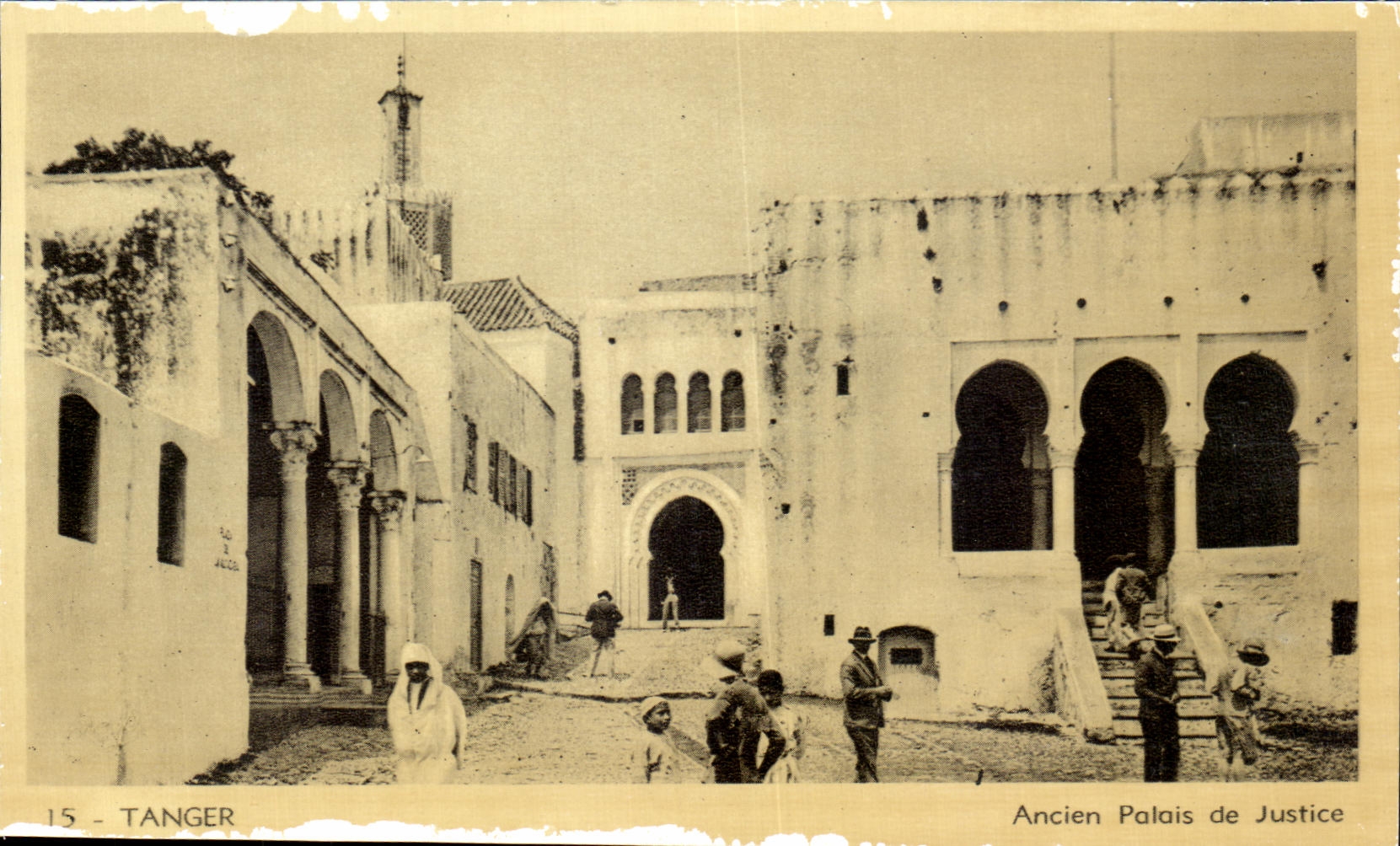 CPA Tanger Ancien Palais de Justice Maroc 
