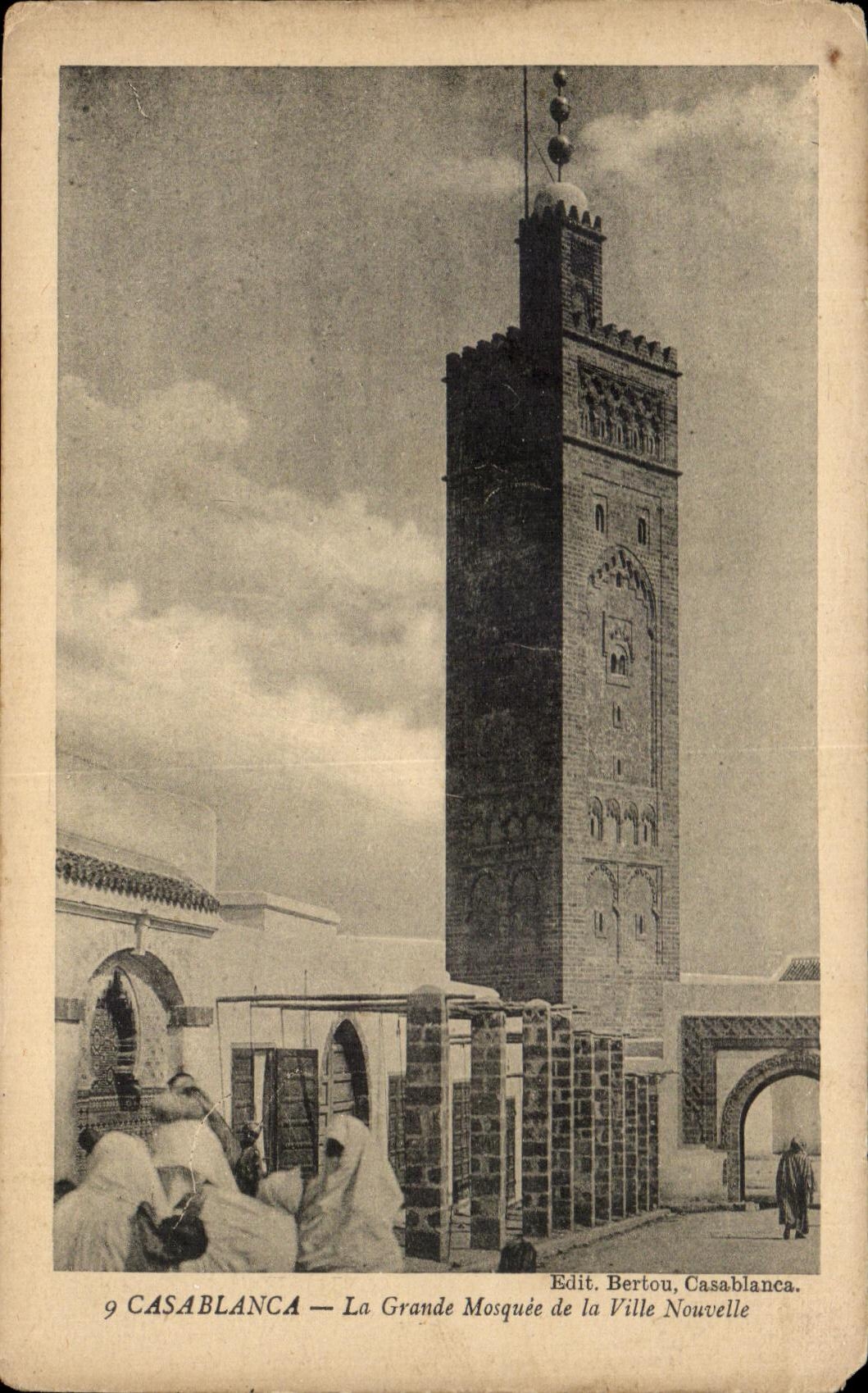 CPA Casablanca La Grande Mosquee de la Ville Nouvelle