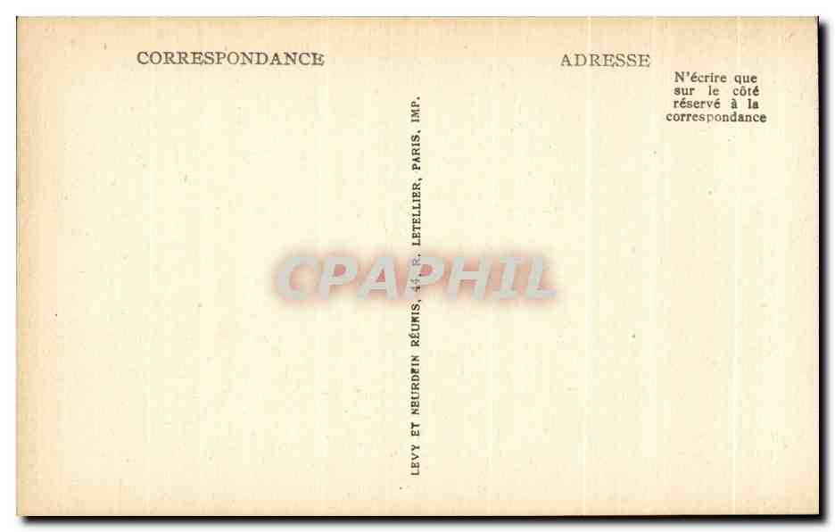 CPA Casablanca Marabout de Sidi Belyont Maroc — Verso