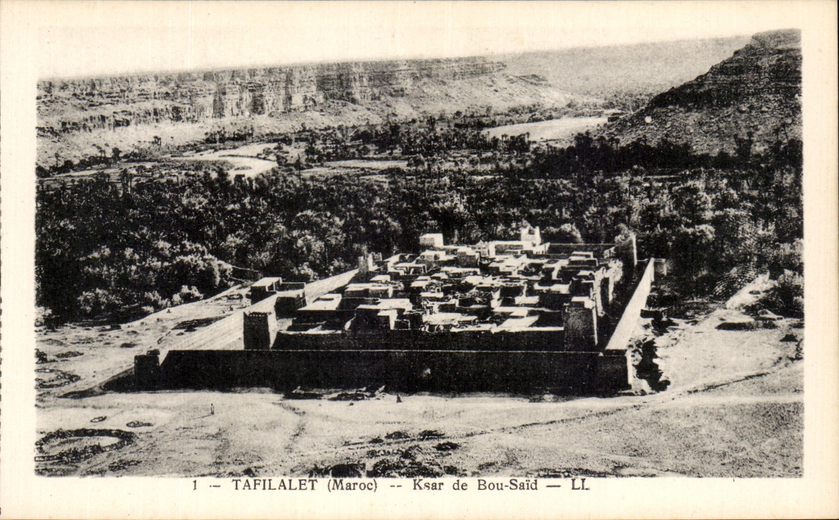 CPA Tafilalet Ksar de Bou Said Maroc