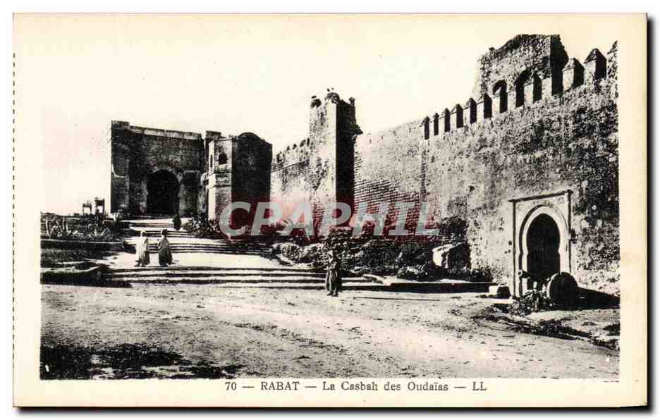 CPA Rabat La Casbah des Oudaias Maroc