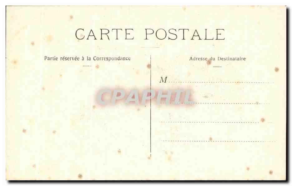 CPA Vues De Palestine Chene D Abraham Hebron — Back