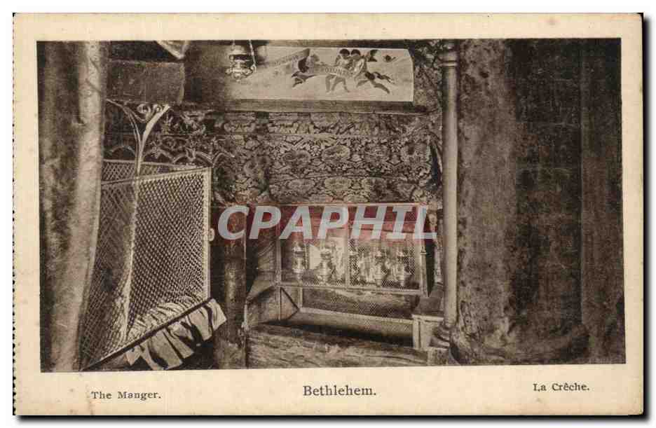 CPA Bethlehem Israel La creche 