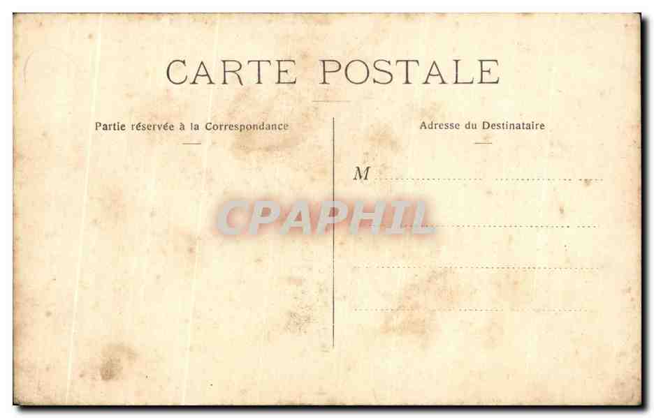CPA Vues De Palestine Colonne De L Ance Gabriel A Nazareth — Back