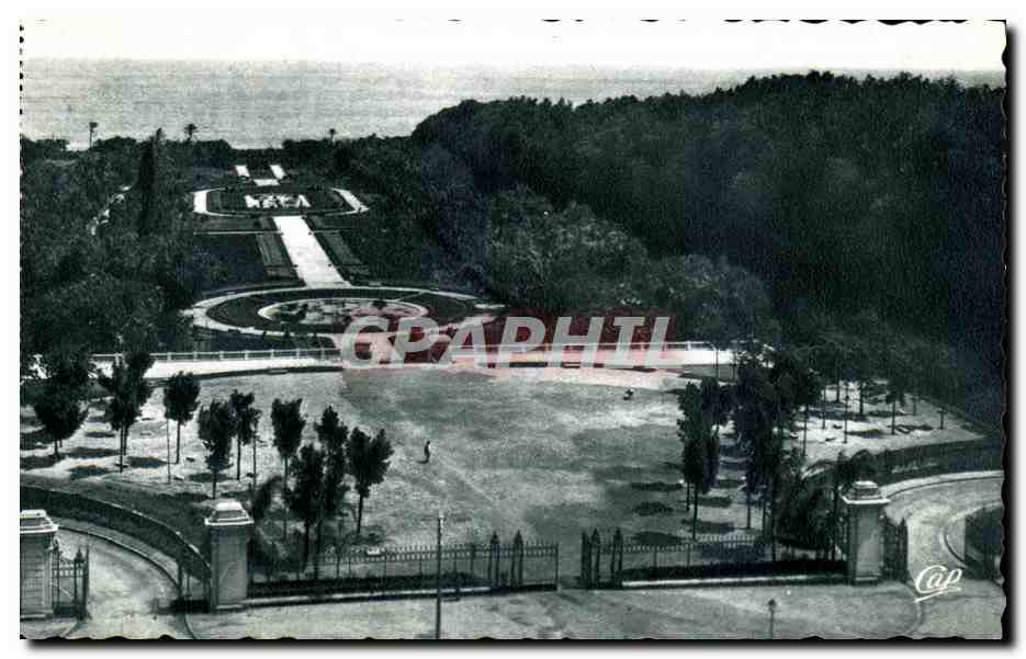 Le Jardin d'Essai — Alger — Édition Faraeu, rue Bab-Azoun