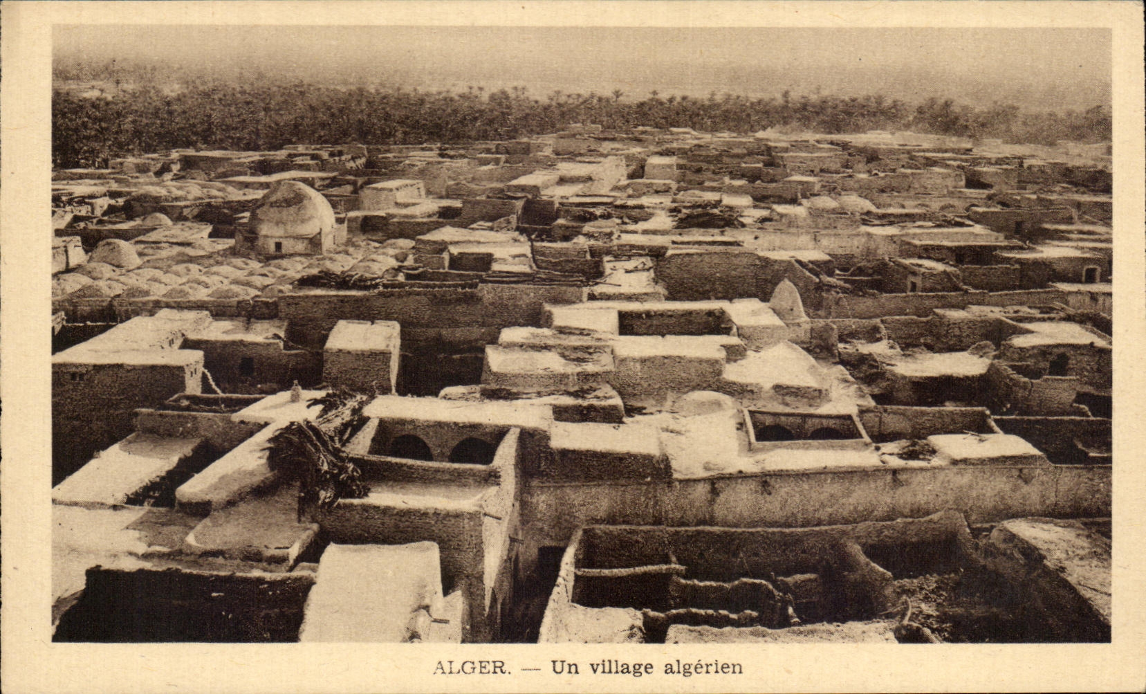 CPA Alger Un Village algerien