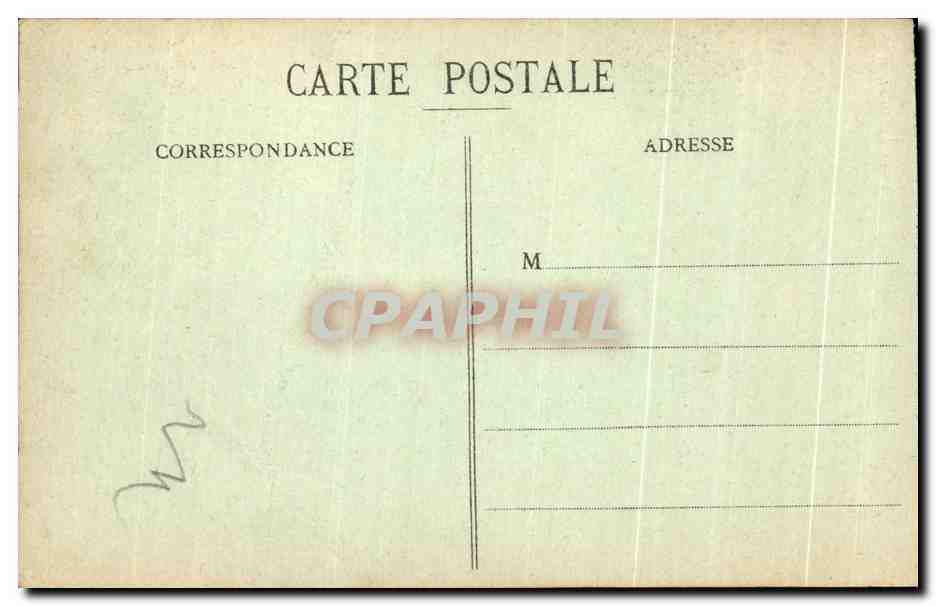 CPA Oran Le Port pris de la Promenade Letaug — Rückseite