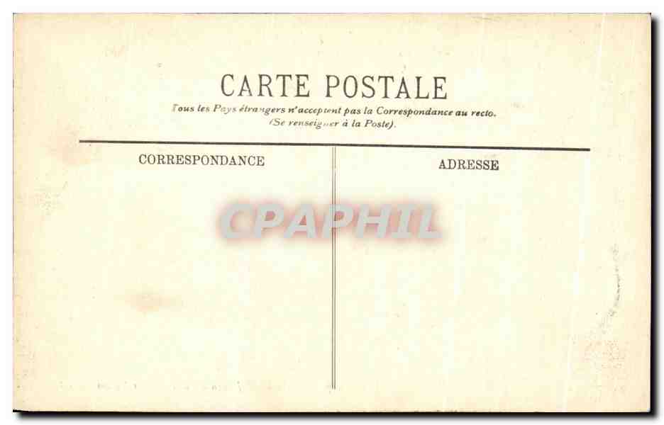 CPA Alger Jardin d Essai Les Yuccas — Rückseite