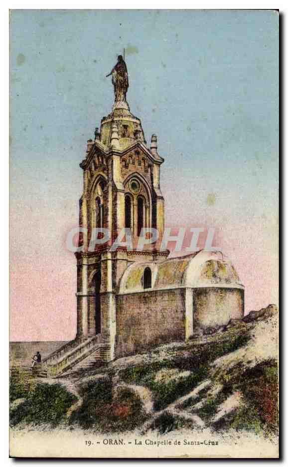 CPA Oran La Chapelle de Santa Cruz
