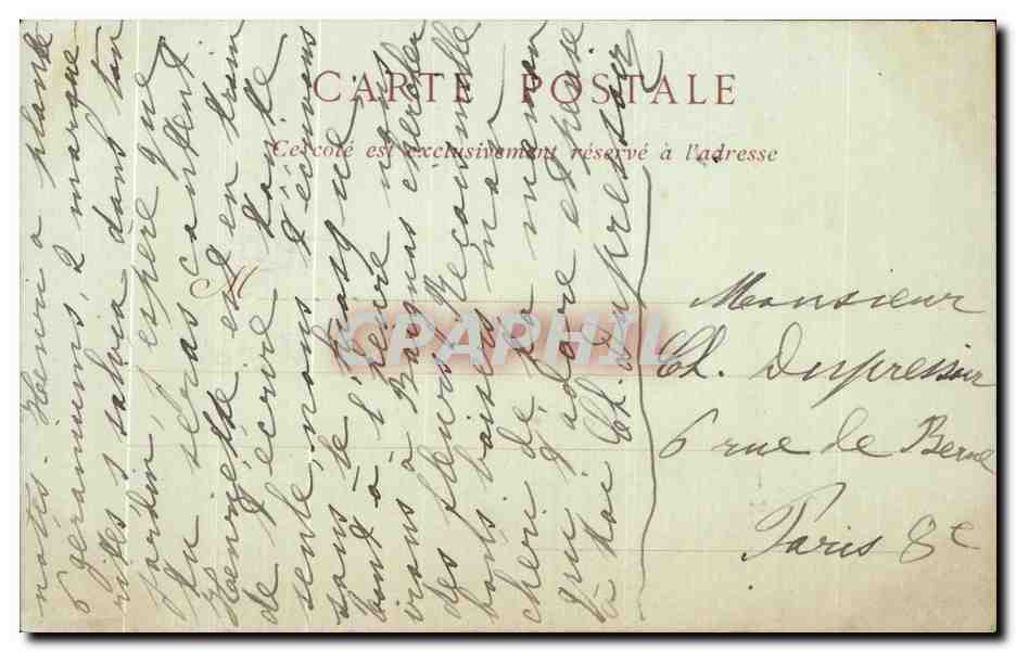 CPA L Imperatrice de Russie Alexandra Feodorovna Russia — Rückseite