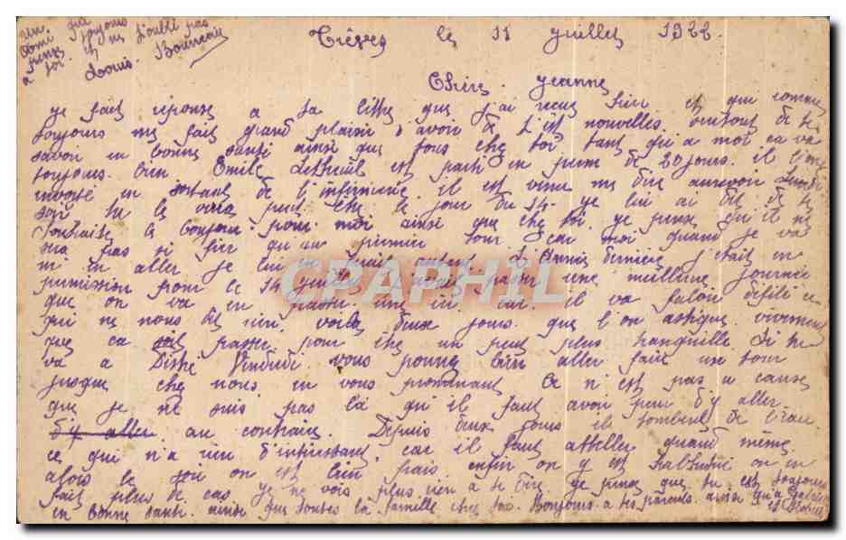 CPA Souvenir de Treves Trier  — Verso
