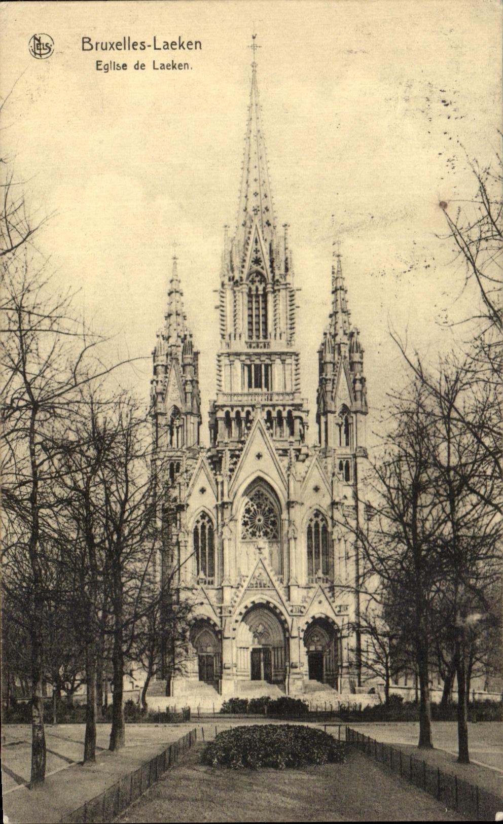 CPA Bruxelles Laeken Eglise de Laeken