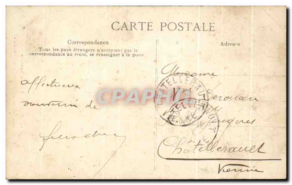 CPA Cambrai Le Tombeau du Cardinal Fenelon a I interieur de la Cathedrale — Rückseite