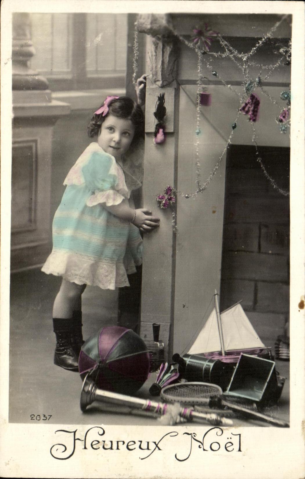 CPA Heureux Noel Christmas Enfant