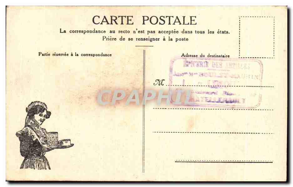 CPA Cinq Mars la Pile Clocher et tours du chateau — Rückseite