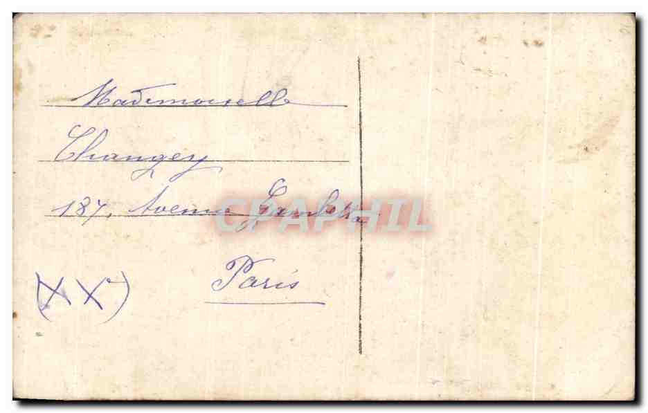 CPA Devine de Oui Fantaisie Enfant Poisson — Verso