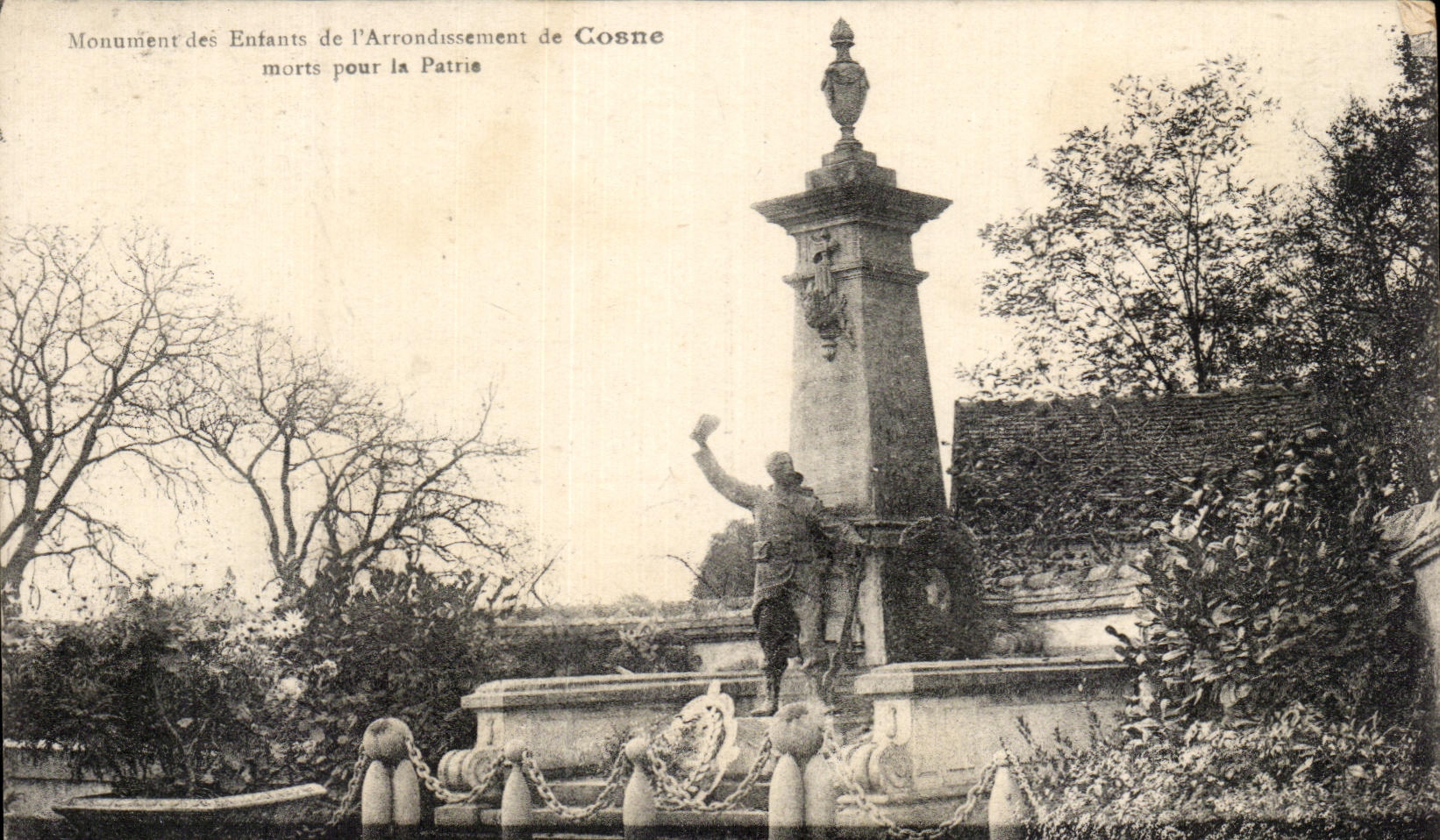 Monument des Enfants morts pour la Patrie — Cosne — éditeur non visible