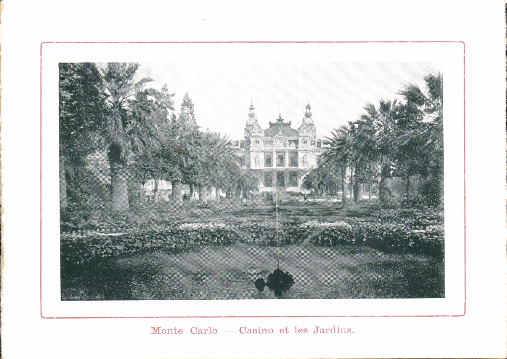 CPA Monte Carlo Casino et les Jardins