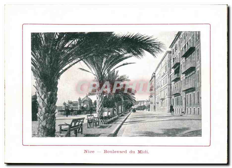 CPA Nice Boulevard du Midi