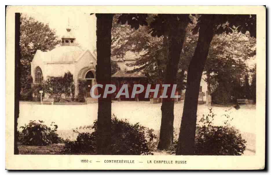 CPA Contrexeville La Chapelle Russe Russian chapel