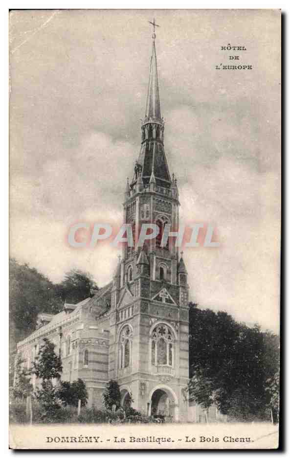 Domrémy - La Basilique - Le Bois Chenu — Hôtel de l'Europe