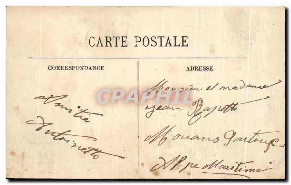 CPA Plombieres Panorama pris au Nord — Rückseite