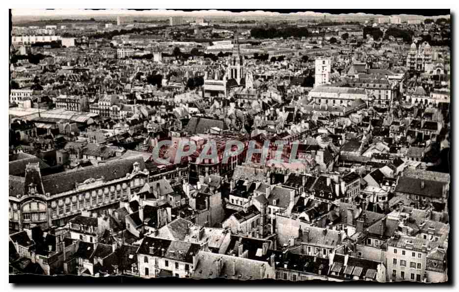 CPA Dijon Vue prise du sommet de la fleche de la cathedrale Saint Benigne