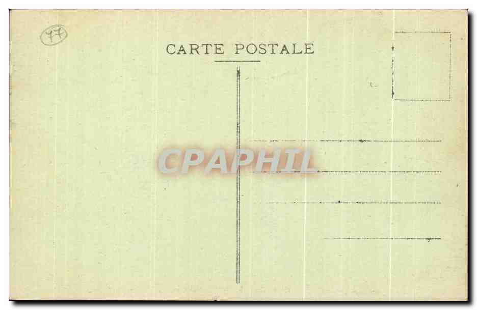 Bosque de Fontainebleau — Roca de Plutón (Monte Aigu) — n°37 — Reverso