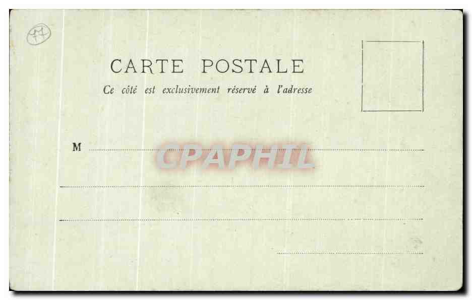 Fontainebleau — Der Felsen des Herkules — LL. n° 173 — Rückseite