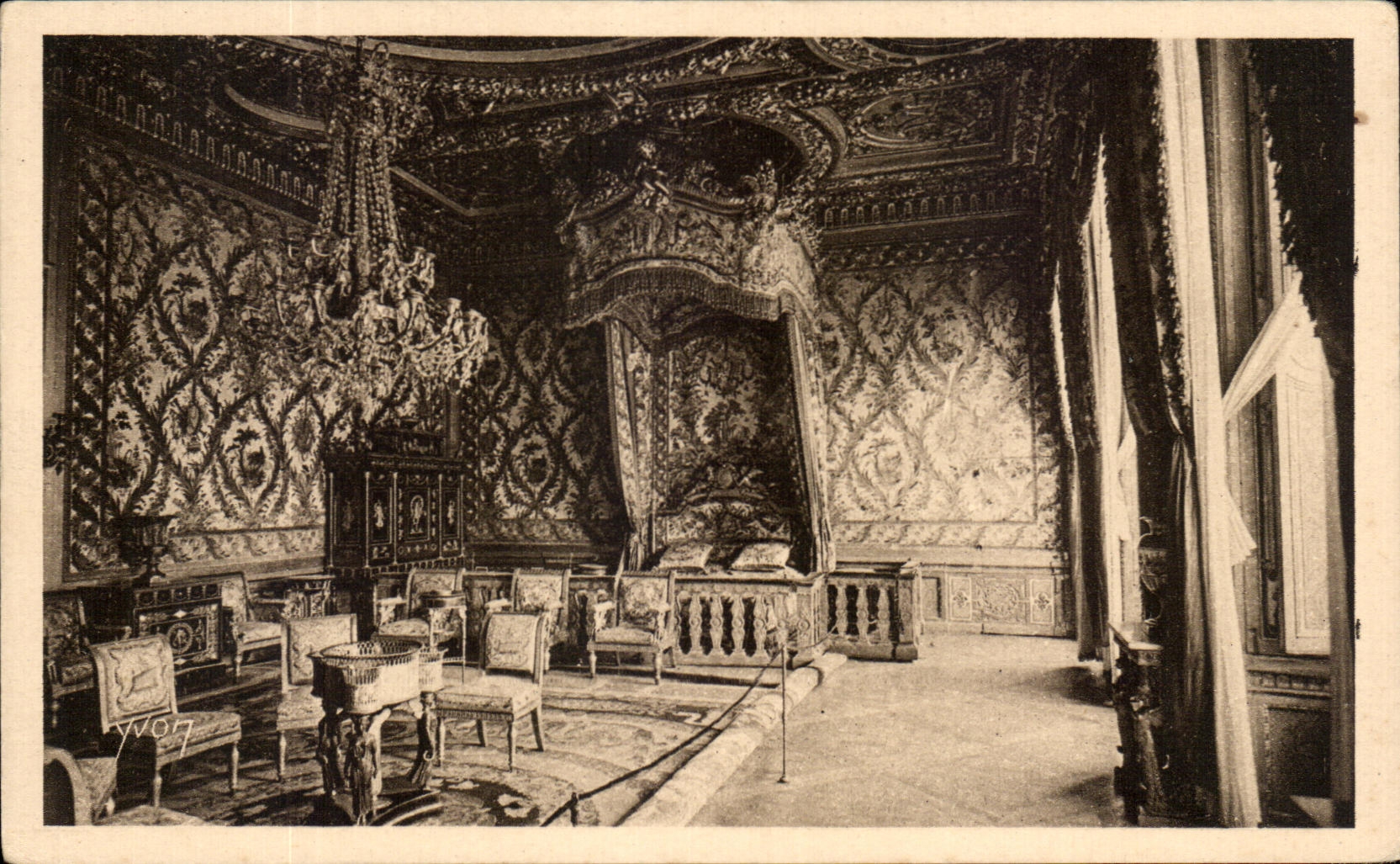 Cámara de las Emperatrices — Palacio de Fontainebleau — Edición de Arte YVON