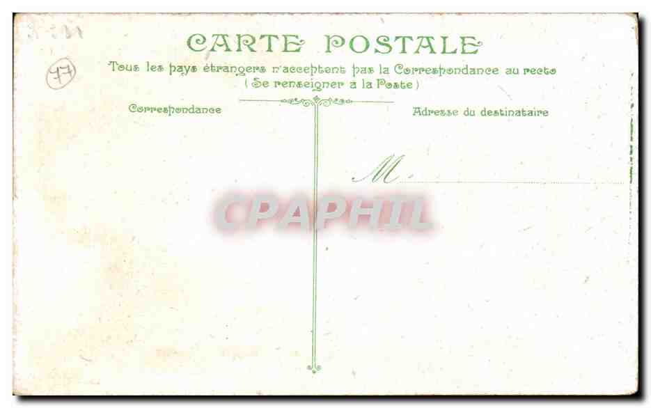 Fontainebleau. Il Pavillon Henri IV e il Parco — n°16 — editore L.V. — Verso