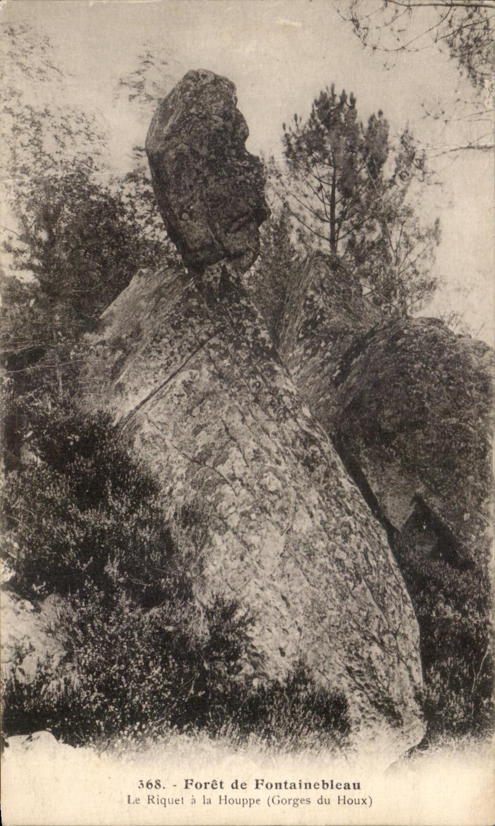 Le Riquet à la Houppe (Gorges du Houx) — Bosque de Fontainebleau — serie 368