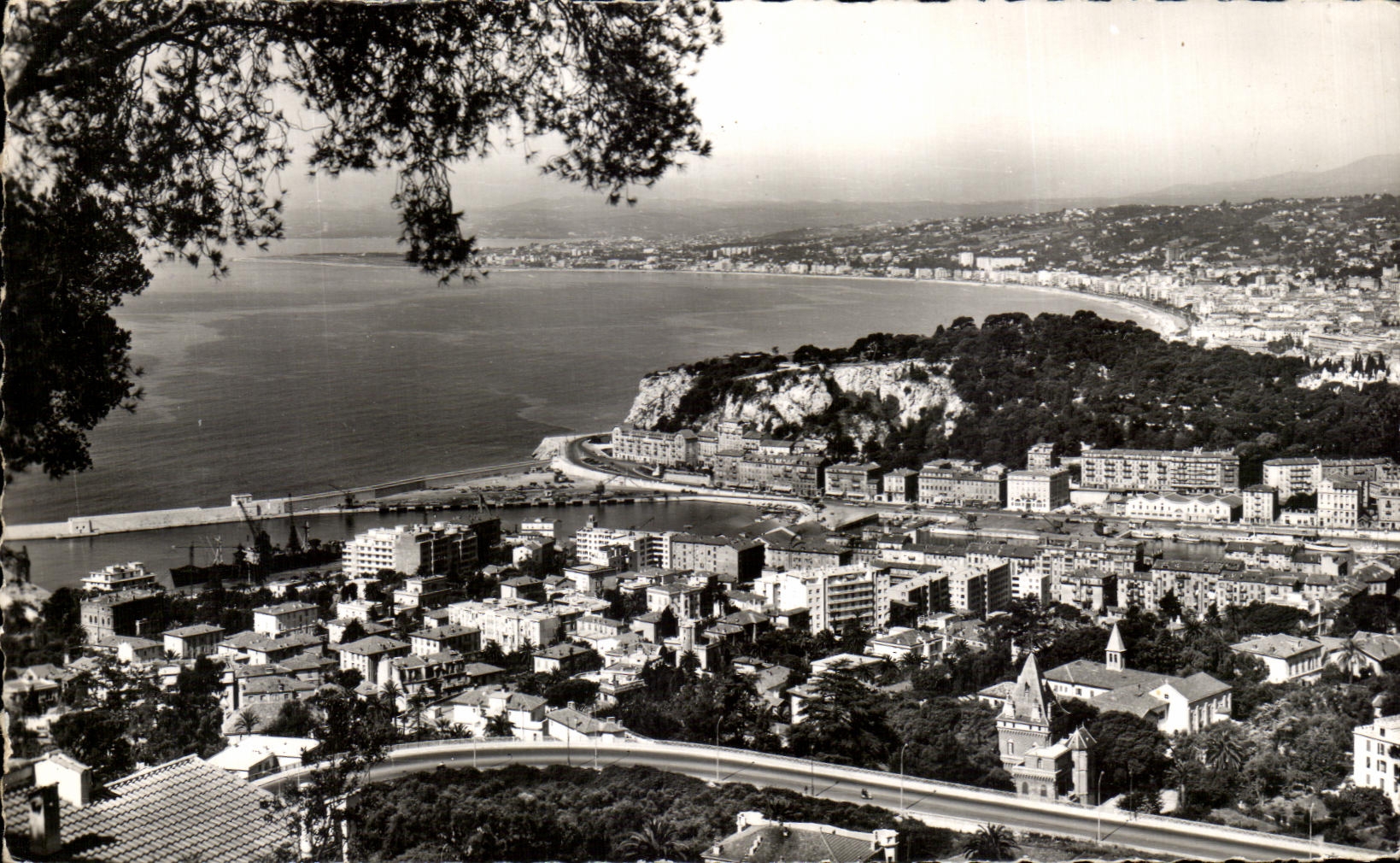 CPA La Cote D Azur Nice Vue generale